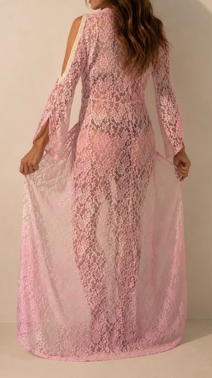Daydream in Paris Lace Kimono Duster