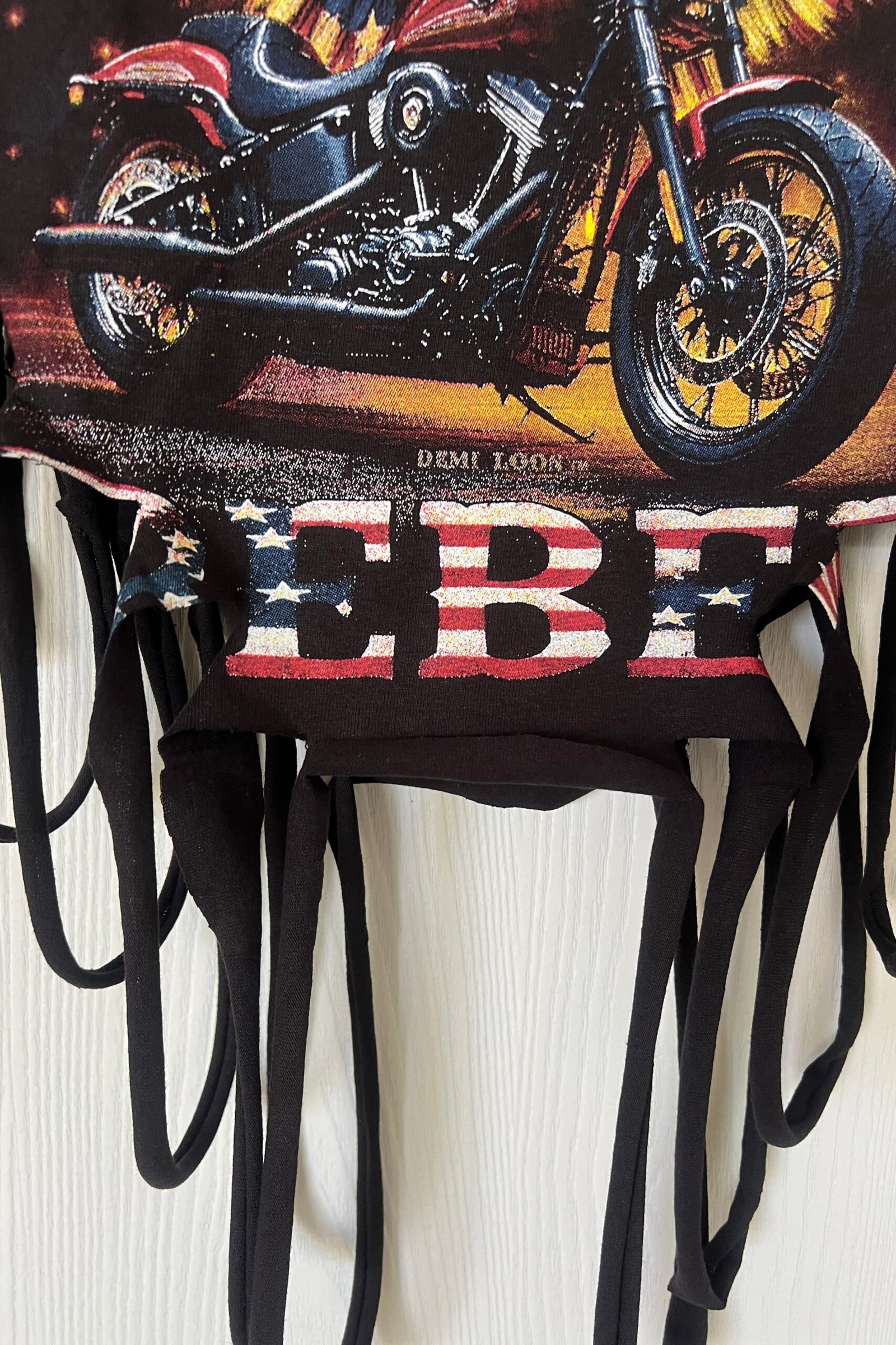 American Rebel Drape Slashed Tank