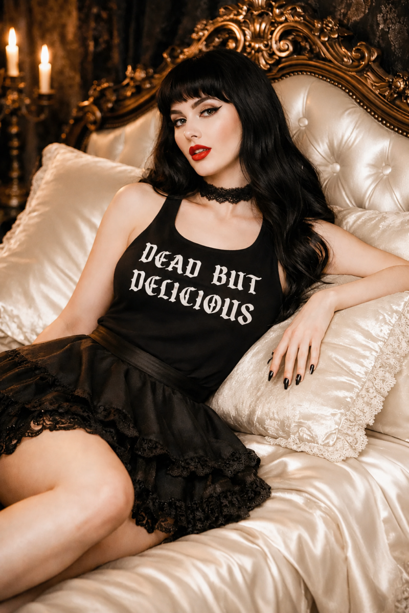 Dead But Delicious Graphic Tank