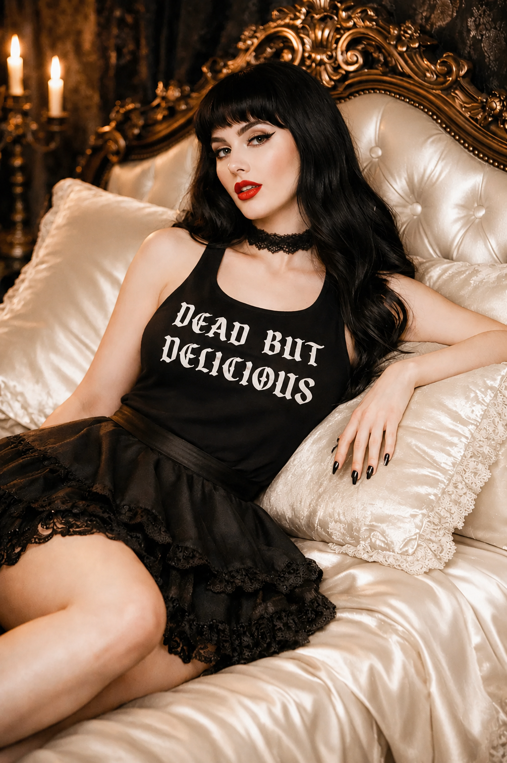 Dead But Delicious Graphic Tank