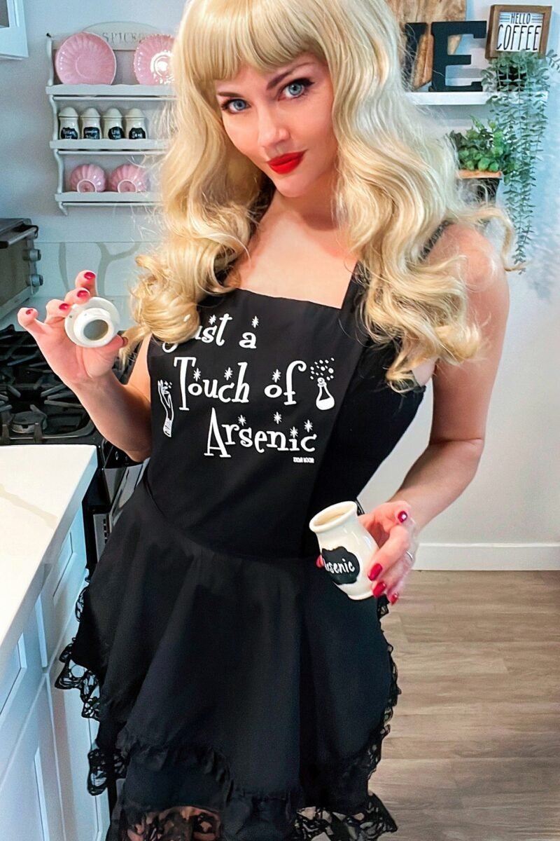 Just A Touch of Arsenic Retro Apron